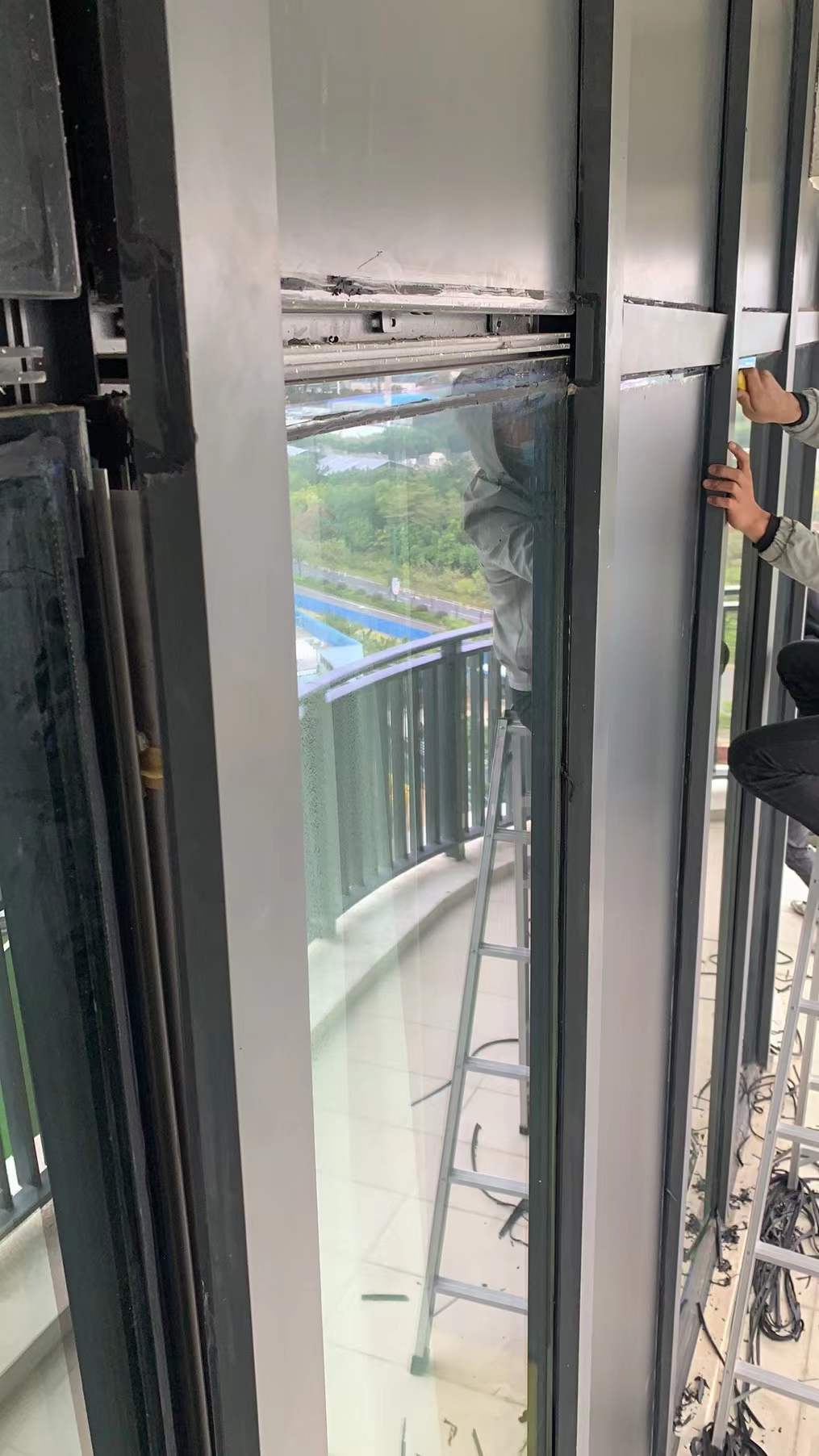 珠海长隆酒店幕墙维修