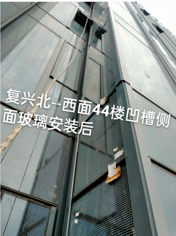 琶洲复星北幕墙维修