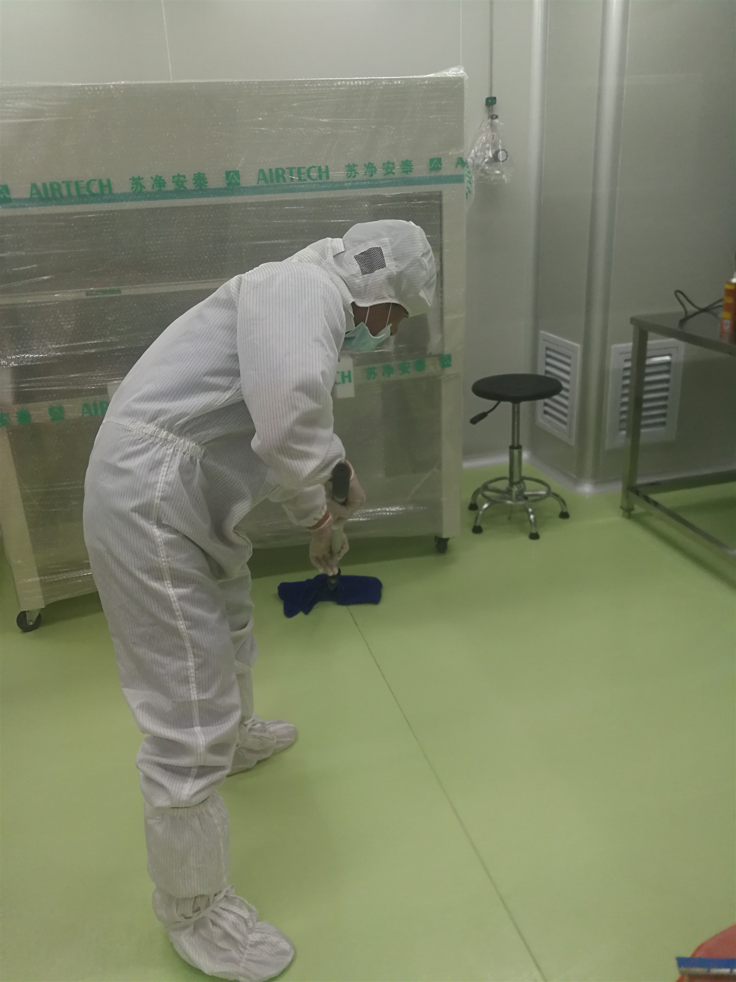 达瑞生物科技实验室万级保洁