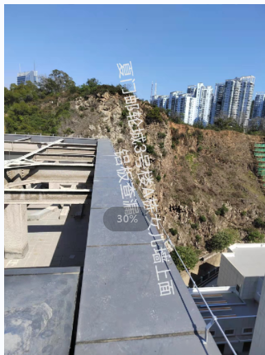 厦门邮轮城幕墙维修