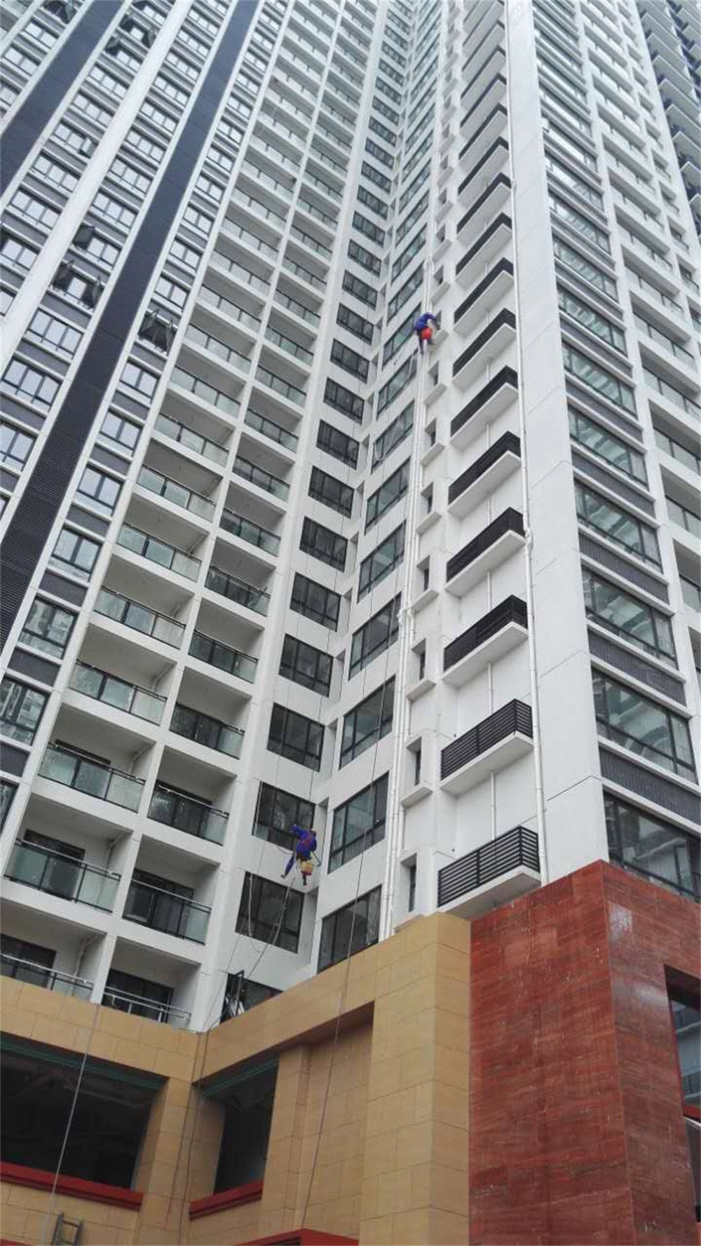 祈福二期外墙清洗