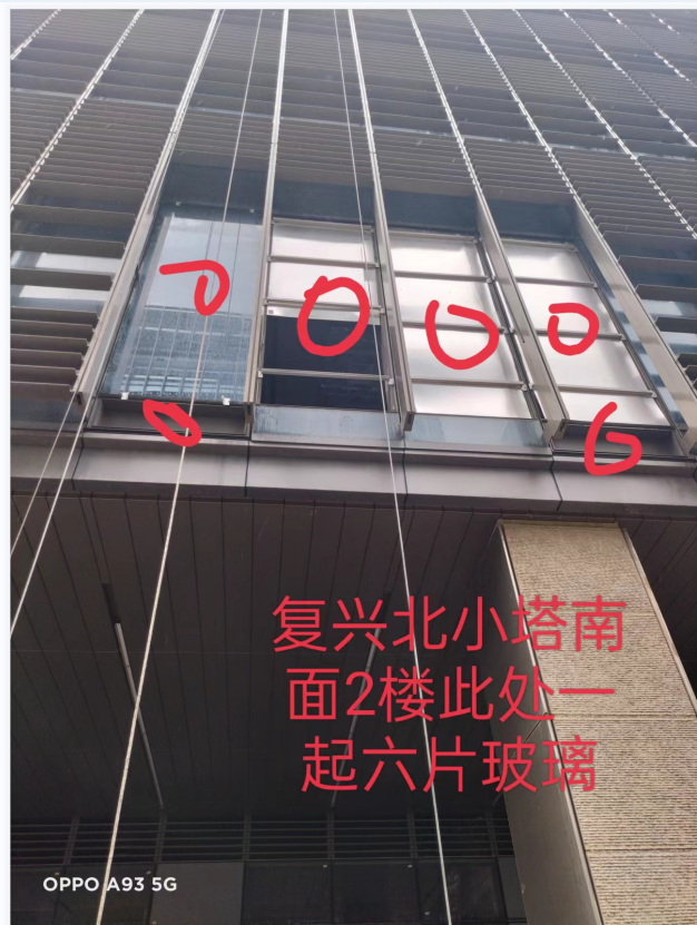 琶洲复星北幕墙维修